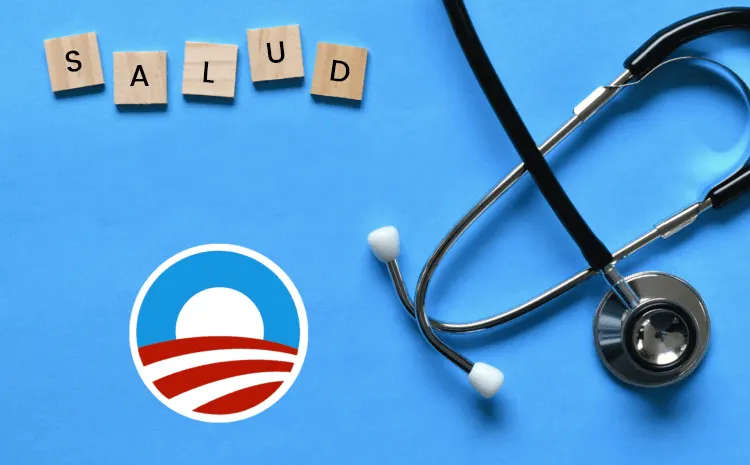 logo obamacare con estetoscopio, noris insurance